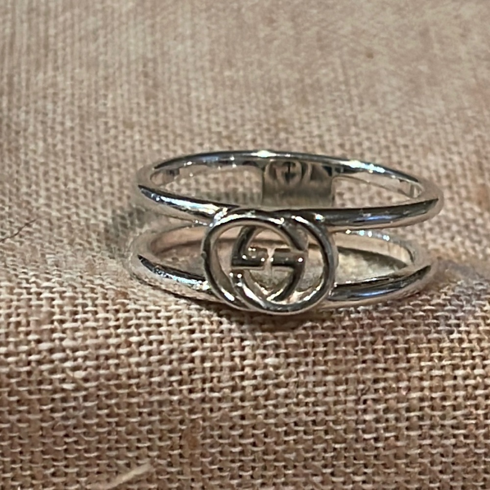 Gucci interlocking G 925 silver